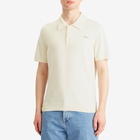 A.P.C. Men's Gregorio Knitted Polo in Off White