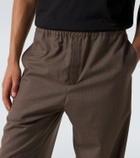 The Row Ari wool wide-leg pants