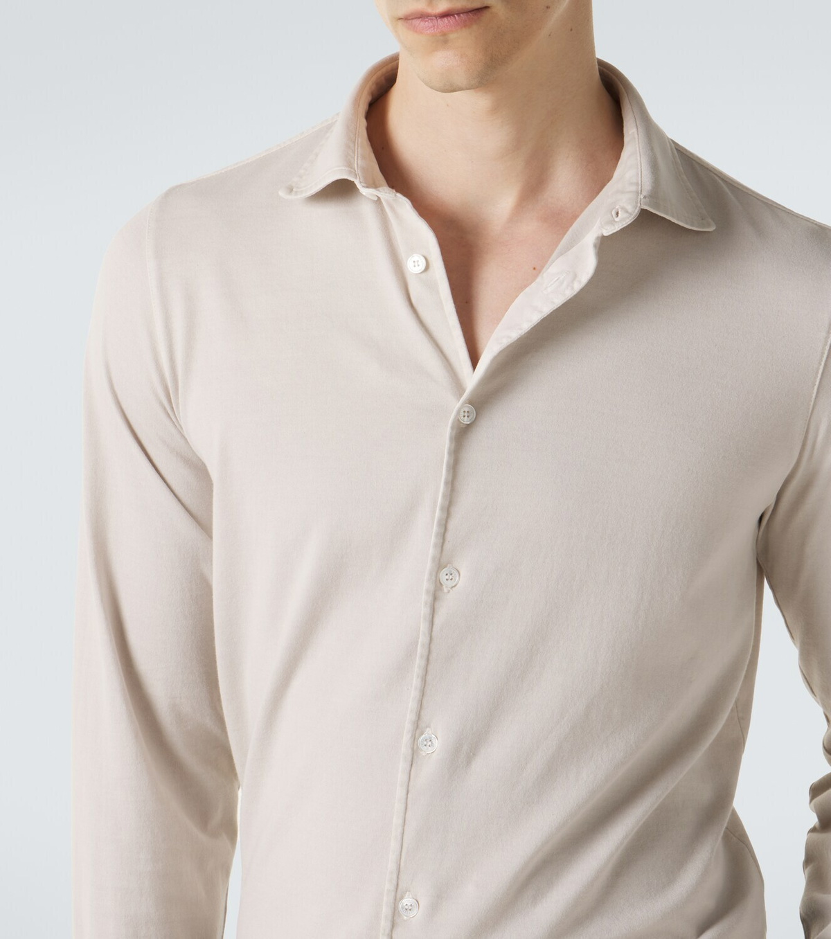 Fedeli Cotton jersey shirt