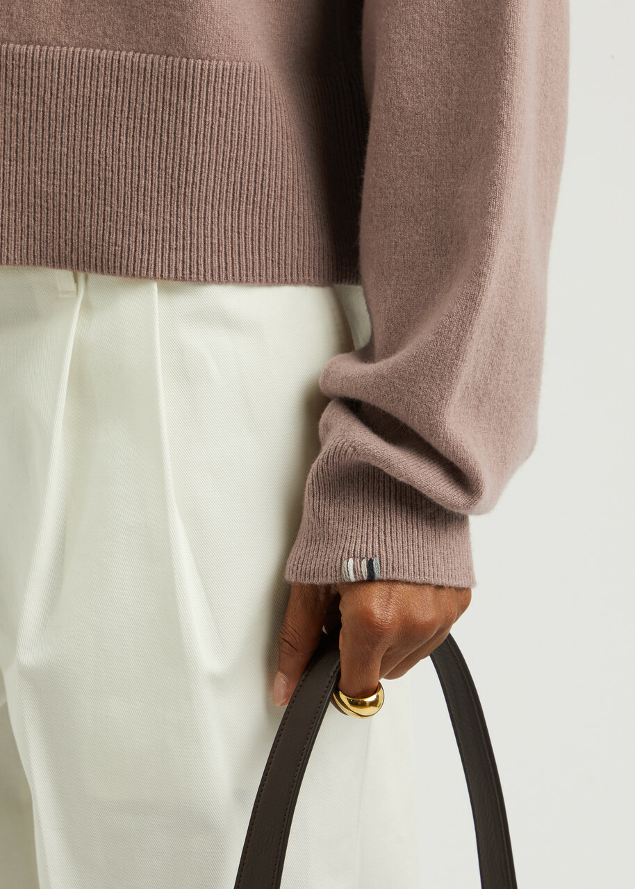 extreme cashmereカーディガン ライトピンクchou Extreme Cashmere n°170 Chou Cashmere-blend Cardigan - Light Pink