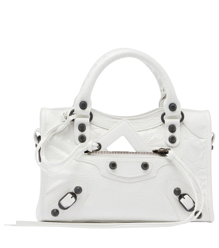 Photo: Balenciaga Le City Mini leather top-handle bag