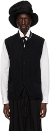 YOHJI YAMAMOTO Black Reversible Vest