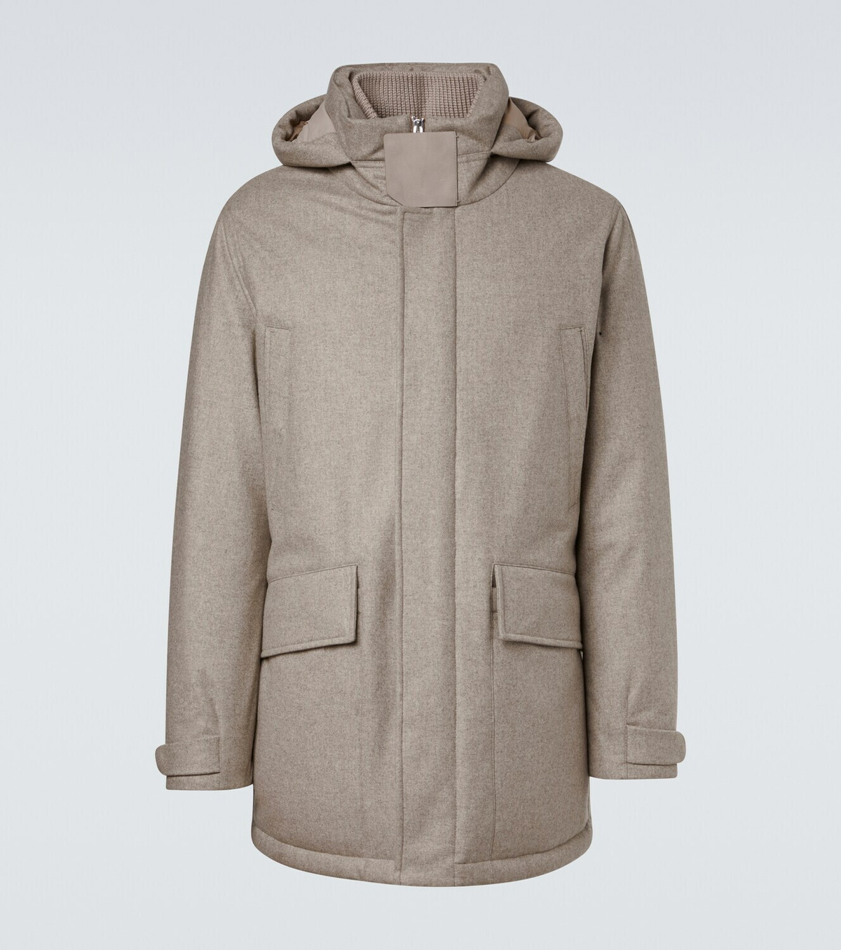Zegna Technical wool down jacket