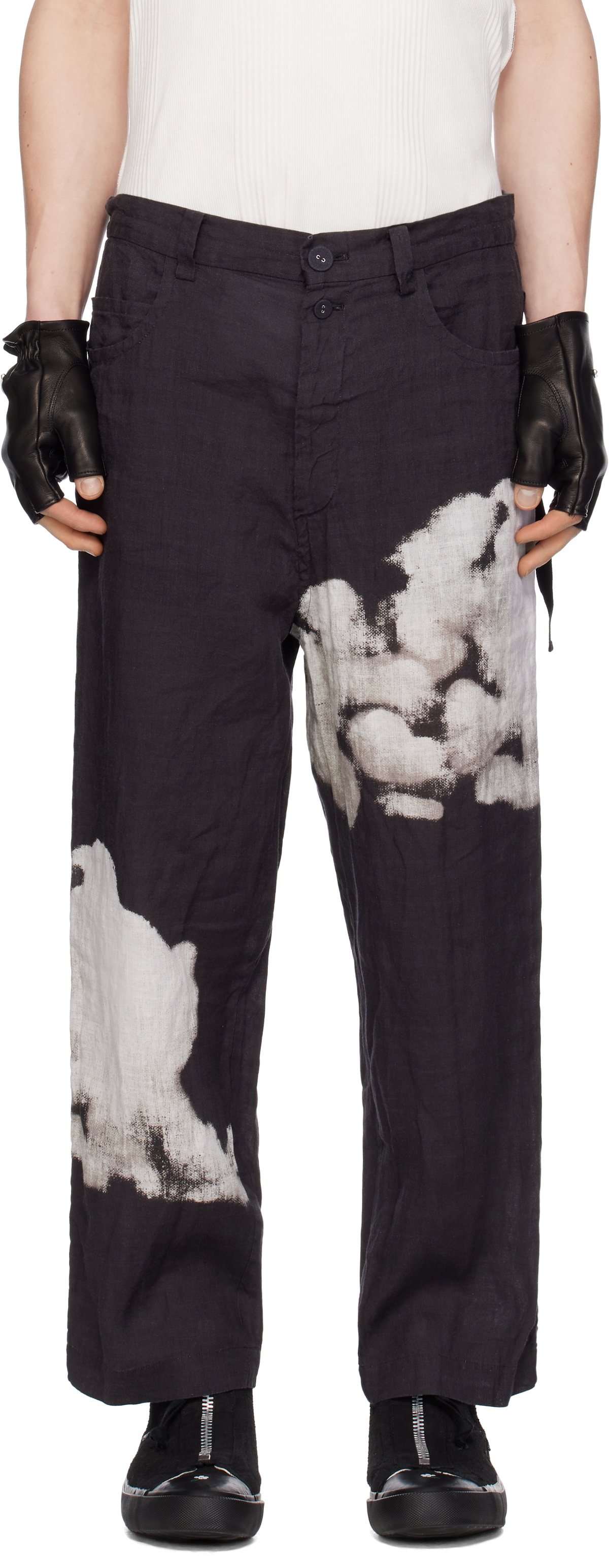 UNDERCOVER Black UC1E4501-1 Trousers