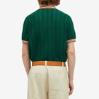 Percival Men's HQ Embroidered Polo Shirt in Green