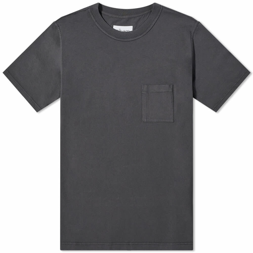 Albam Men's Workwear T-Shirt in Charcoal Albam