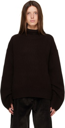R2W Brown Straight Hem Turtleneck