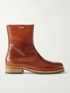 Our Legacy - Camion Glossed-Leather Boots - Brown