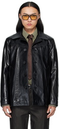 MMIC Black Boulevard Leather Jacket