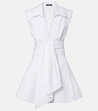 Balmain Cotton poplin shirt dress