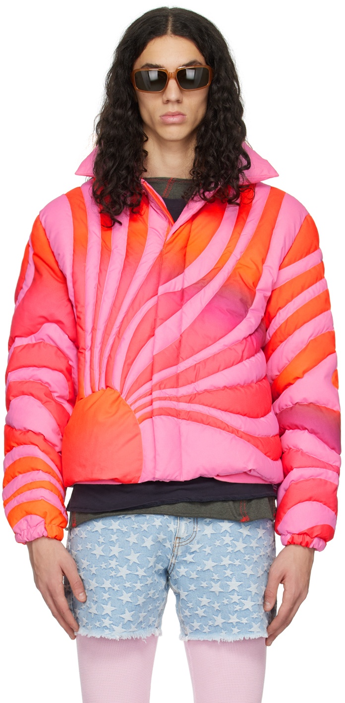 Photo: ERL Pink Sunset Down Jacket