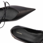 Anine Bing Women's Nikki Flats in Black