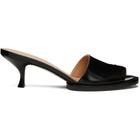 Maison Margiela Black Tabi City Heeled Sandals