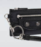 Balenciaga Le Cagole leather card holder
