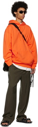 Balenciaga Orange Medium Fit Hoodie