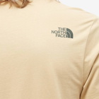 The North Face Men's Standard T-Shirt in Khaki Stone