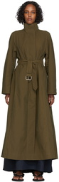 CO Khaki Belted Long Coat
