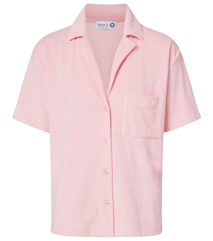 Photo: Hunza G Resort cotton terry shirt
