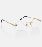 Cartier Eyewear Collection - Panthère de Cartier rectangular glasses