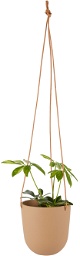 Capra Designs SSENSE Exclusive Tan Hanging Pot