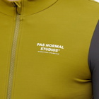 Pas Normal Studios Men's Mechanism Long Sleeve Jersey in Deep Grey/Green