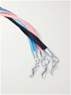 RUBINACCI - Set of Three Silk Bracelets - Multi