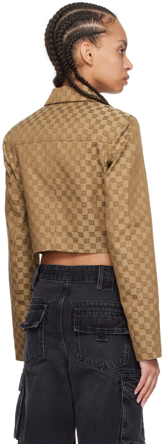 MISBHV Beige Monogram Jacket