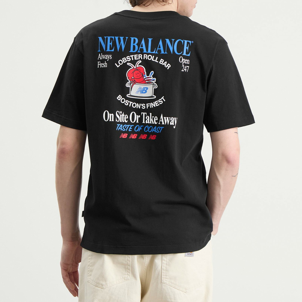 New Balance Men's Lobster Roll T-Shirt in Black