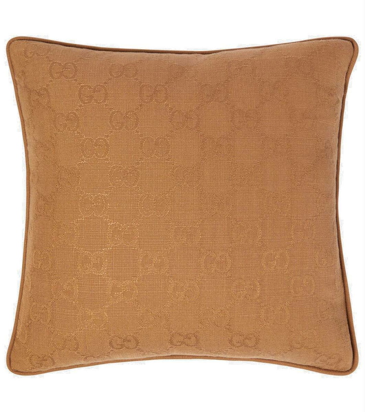 Photo: Gucci GG jacquard cushion