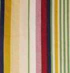 Loewe - Fringed Striped Wool and Cotton-Blend Blanket - Men - Multi