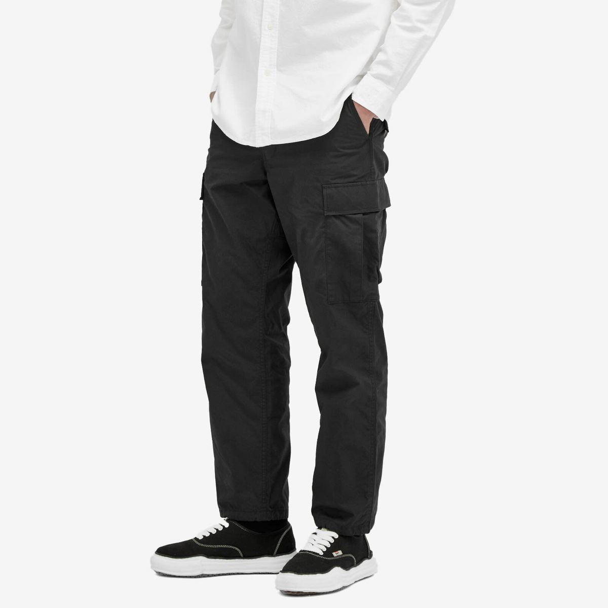 Human Made Men's Cargo Pant in Black