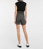 Plan C - Wool and cotton Bermuda shorts
