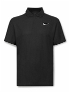 Nike Golf - Tiger Woods Dri-FIT Piqué Golf Polo Shirt - Black