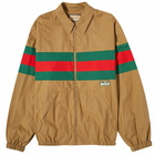 Gucci Men's GRG Logo Harrington Jacket in Tan