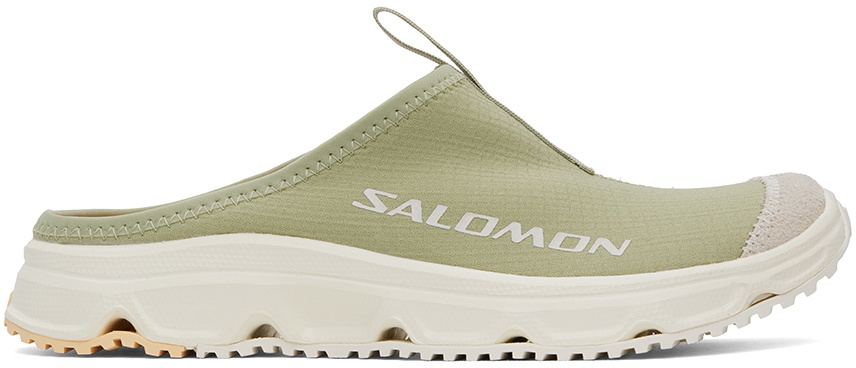 Salomon Green RX Slide 3.0 Suede Slippers