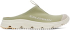 Salomon Green RX Slide 3.0 Suede Slippers