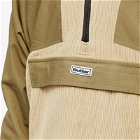 Butter Goods Men's Terrain Cord Pullover Jacket in Khaki/Sage