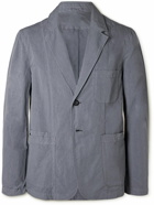 Mr P. - Garment-Dyed Cotton-Twill Blazer - Gray