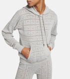 Givenchy - Logo mesh hoodie