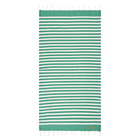 MC2 Saint Barth Fouta Classic Honeycomb With White And Green Stripes