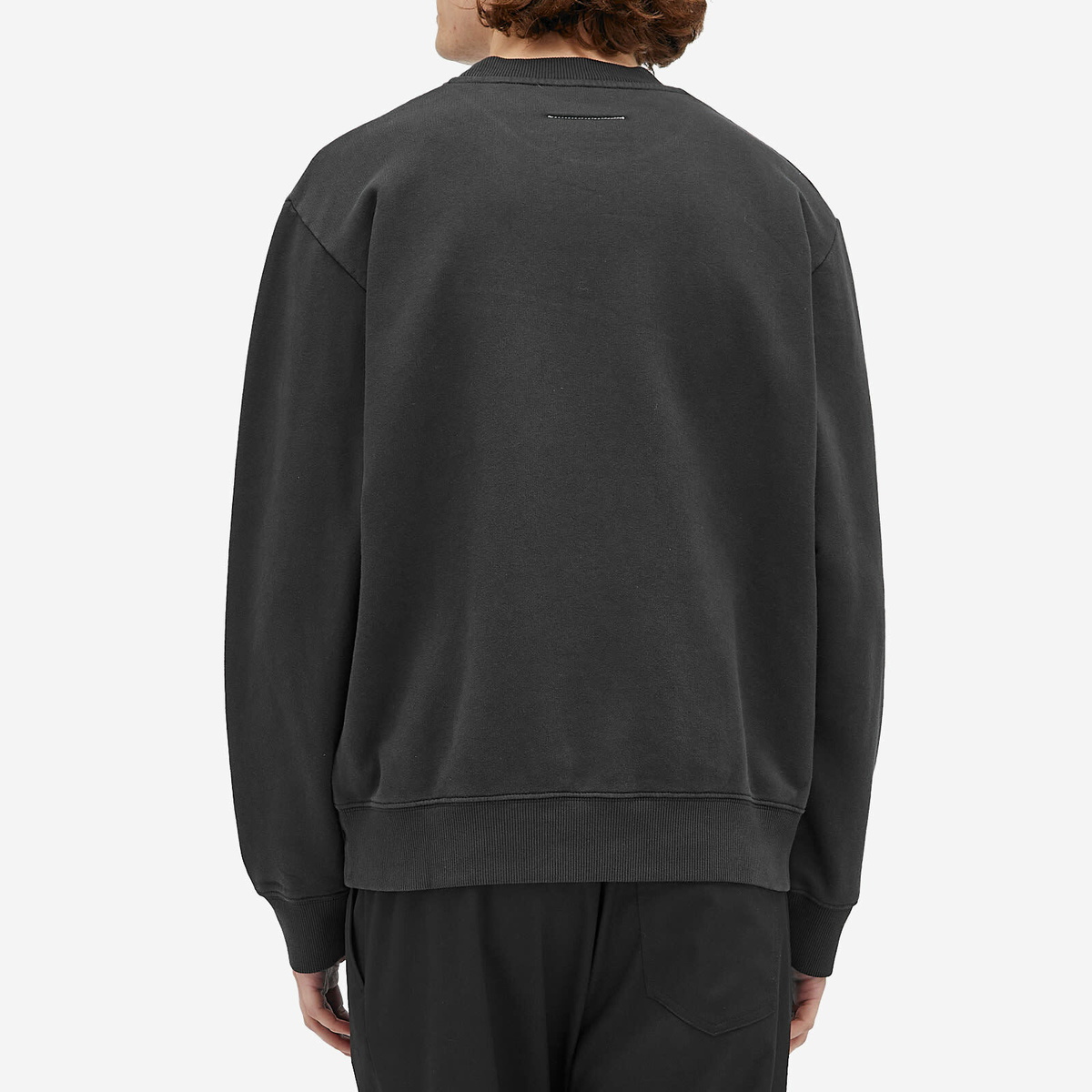 MM6 Maison Margiela Men's Glow in the Dark Number Logo Sweat in