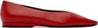 Loulou Studio Red Barsi Ballerina Flats