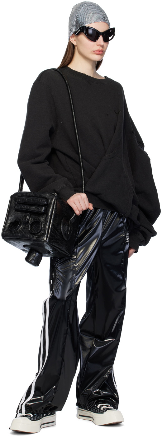 Doublet Black Embroidered Track Pants