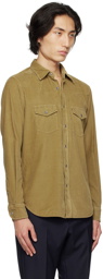 TOM FORD Brown Western Shirt