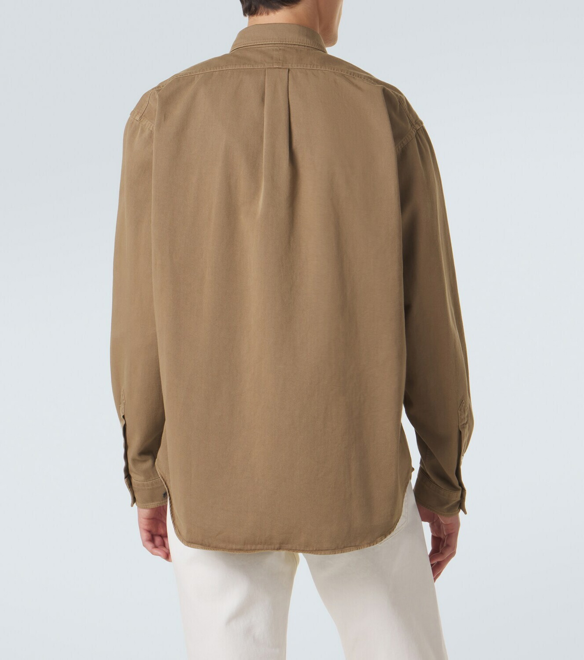 Prada Embroidered cotton shirt