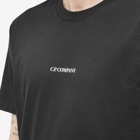 C.P. Company Men's Centre Logo T-Shirt in Black