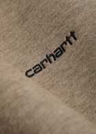 Carhartt Wip Alda Hooded Cotton-blend Sweatshirt Beige