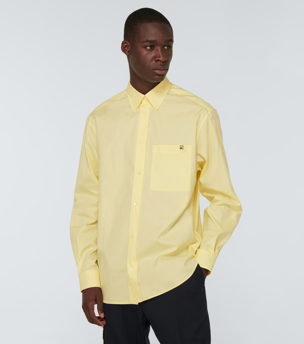 Loewe - Cotton chest pocket shirt Loewe