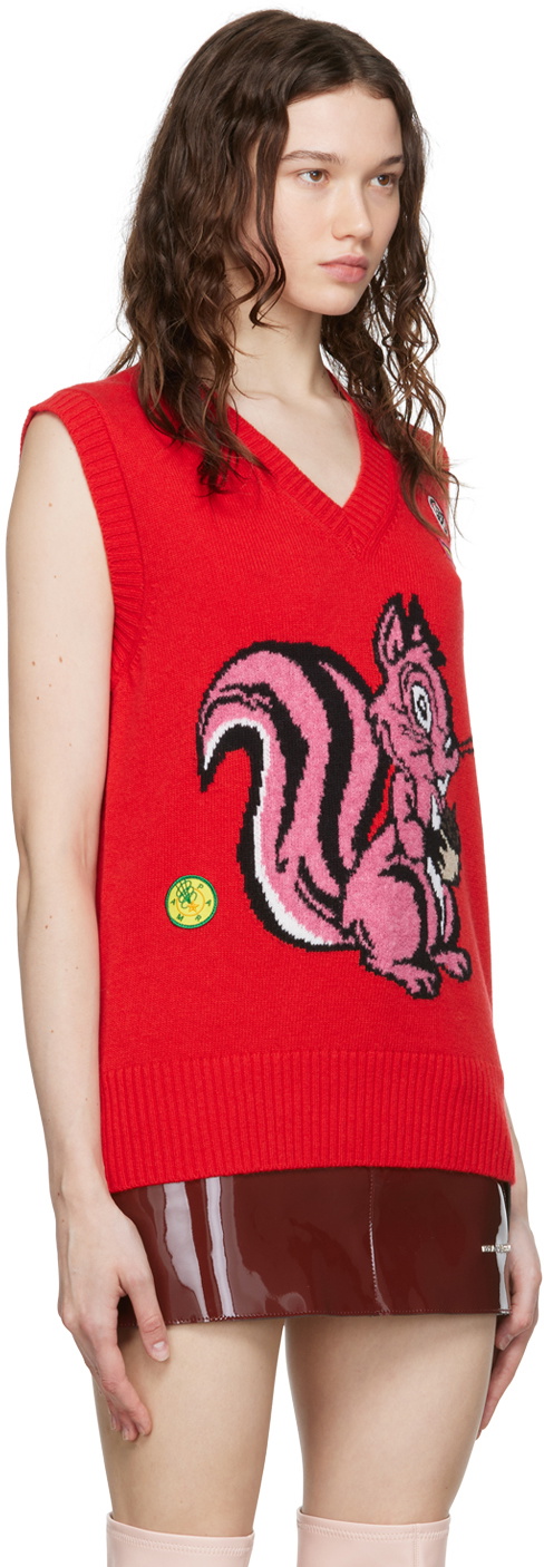 Cormio Red Nicole Vest