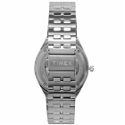 Timex M79 Automatic Watch in Silver/Blue
